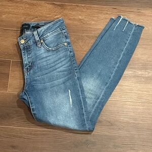 Kendall + Kylie Distressed Skinny Jeans